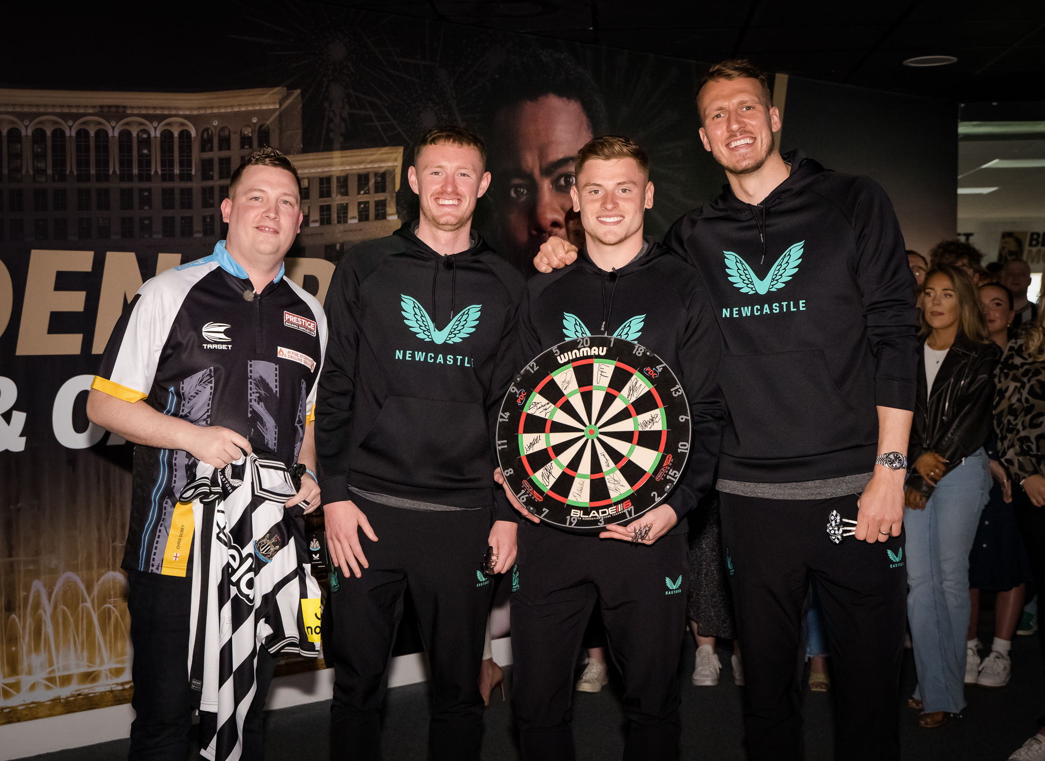 LeoVegas office welcomed Newcastle United FC players