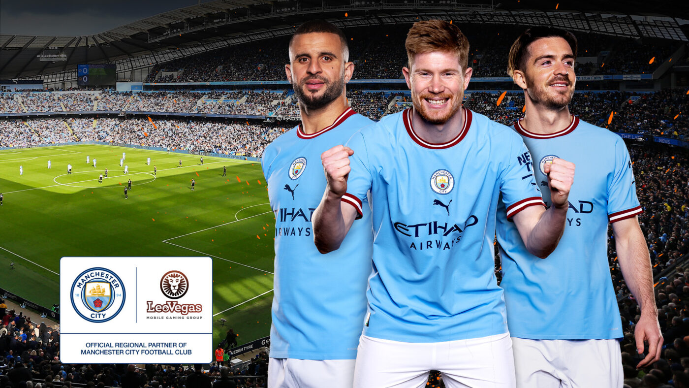 LeoVegas partners with Premier League Champions Manchester City